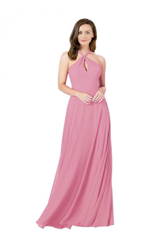 Purchase Chiffon Prom Dress with Keyhole Front UK