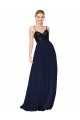 Purchase Sweetheart High Neck Sequin Top Long Chiffon Prom Dress UK