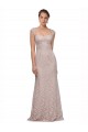 Purchase Sweetheart Neckline Cap Sleeves Lace Prom Dress with Twist UK
