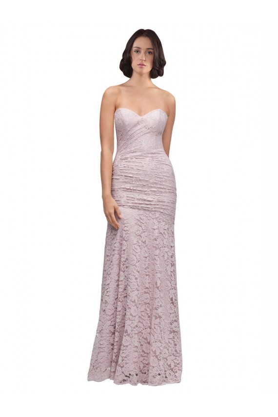 Purchase Floor Length Long Mermaid Lace Prom Dress with Low Back UK