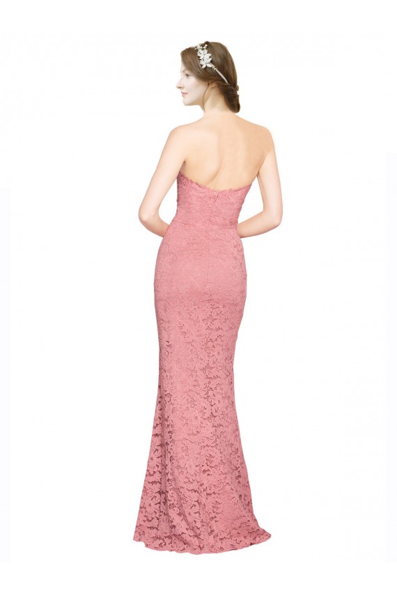 Purchase Fitted Sweetheart Mermaid Lace Prom Dress UK