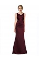 Purchase Figure Shaping Satin Prom Dress with Structured Pleats UK