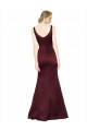 Purchase Figure Shaping Satin Prom Dress with Structured Pleats UK