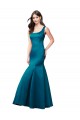 Purchase Long Sleek Satin Prom Dress with U-Back UK