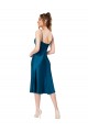 Purchase Midi Length Silky Satin Cocktail Prom Dress / Homecoming Dress UK