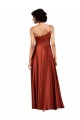 Purchase Sophisticated One Shoulder Silky Satin Prom Dress with Full Skirt UK