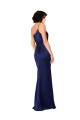 Purchase One Shoulder Silky Satin Prom Dress with Skirt Slit UK