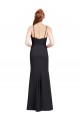 Purchase Long Chiffon Prom Dress with Lace Bodice and Curved V-Neckline UK