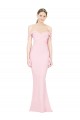 Purchase Full Length Off the Shoulder Prom Dress with Twist Front UK