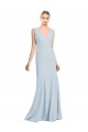 Purchase Sleeveless Seamed Bodice Trumpet Prom Dress UK