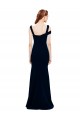 Purchase Sleeveless Crepe Mermaid Prom Dress with Side Slit UK
