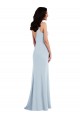 Purchase V Back Spaghetti Strap Maxi Prom Dress with Pockets UK
