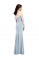 Purchase Strapless Notch Crepe Prom Dress with Front Slit UK