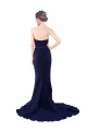 Purchase Strapless Sweetheart Neckline Crepe Prom Dress with Satin Waistband UK