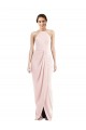 Purchase Halter Draped Tulip Skirt Maxi Prom Dress UK