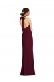 Purchase Tie Halter Open Back Trumpet Prom Dress UK