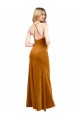 Purchase Halter Neckline Long Full Length Velvet Prom Dress with Strappy Back UK